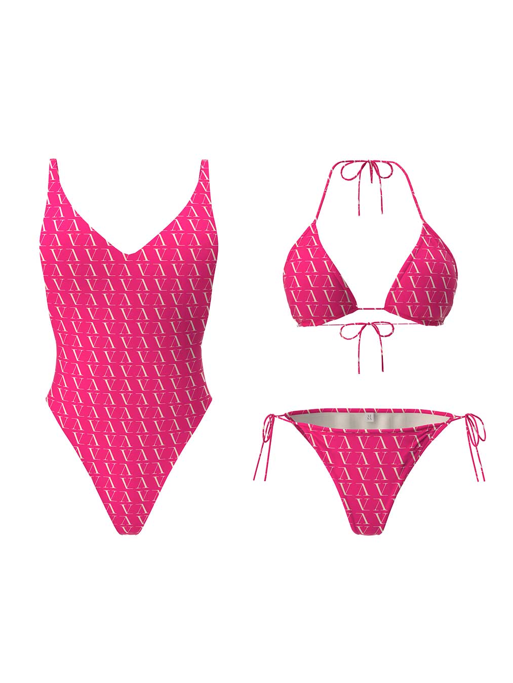 ביקיני-ומלא-ורוד