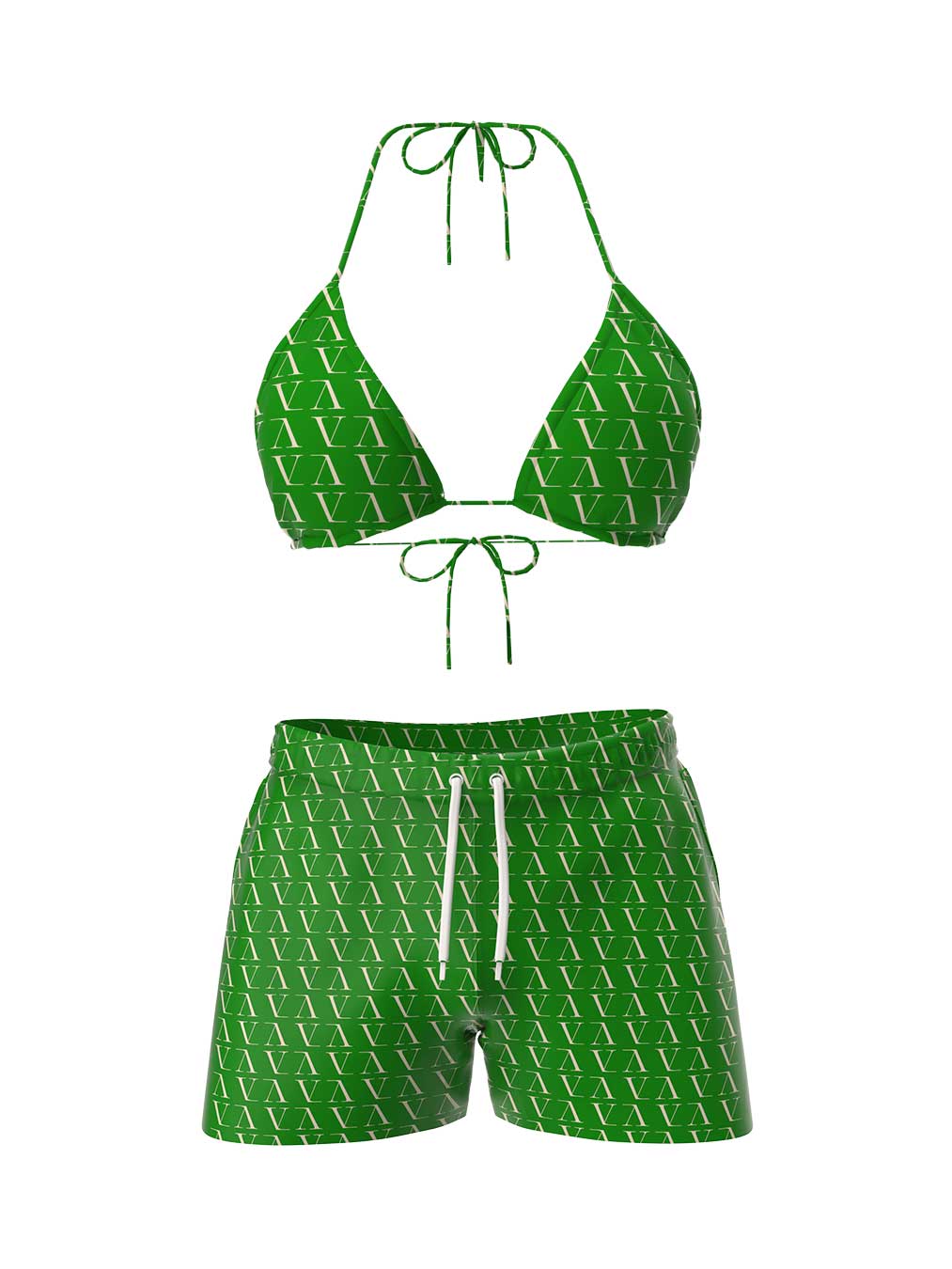 חזיה-מכנס-ירוק